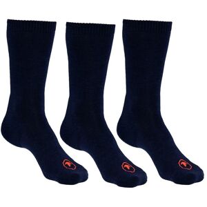 Isobaa - Merino Plain - Merino Blend Everyday Socks - Blue Blue L Isobaa - Merino Plain - Merino Blend Everyday Socks - Blue Blue L