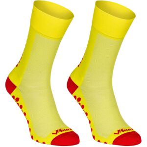 Viking Sport - Run Bike Dot x3 - Socks - Yellow Yellow 41-43 Viking Sport - Run Bike Dot x3 - Socks - Yellow Yellow 41-43