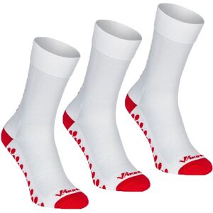 Viking Sport - Run Bike Dot x3 - Socks - White Blue 44-46 Viking Sport - Run Bike Dot x3 - Socks - White Blue 44-46