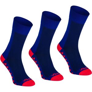 Viking Sport - Run Bike Dot x3 - Socks - Blue Yellow 41-43 Viking Sport - Run Bike Dot x3 - Socks - Blue Yellow 41-43