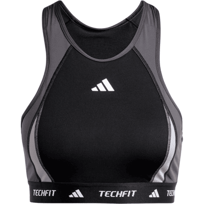 adidas - TF MS HN CB - Womens Sports Bra - Black Black S adidas - TF MS HN CB - Womens Sports Bra - Black Black S
