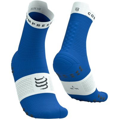 Compressport - Pro Racing v4.0 Run High - Regular Socks - Blue Blue One Size Compressport - Pro Racing v4.0 Run High - Regular Socks - Blue Blue One Size
