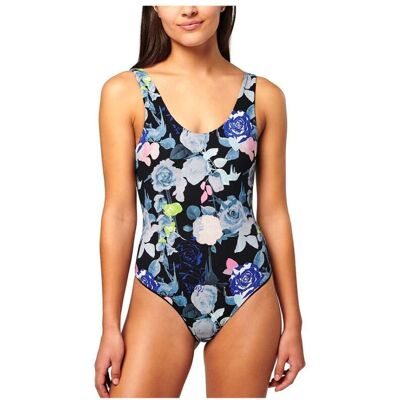 Stance - Thong - Womens Bodysuit - Multi Black L Stance - Thong - Womens Bodysuit - Multi Black L