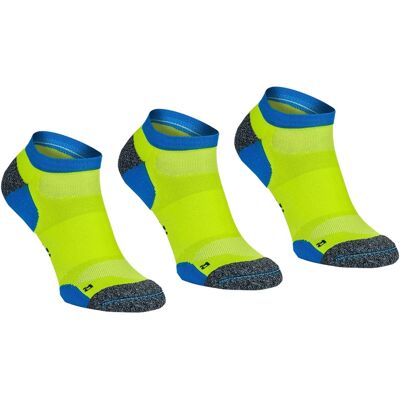Viking Sport - Short Ultra x3 - Socks - Yellow Orange 35-40 Viking Sport - Short Ultra x3 - Socks - Yellow Orange 35-40