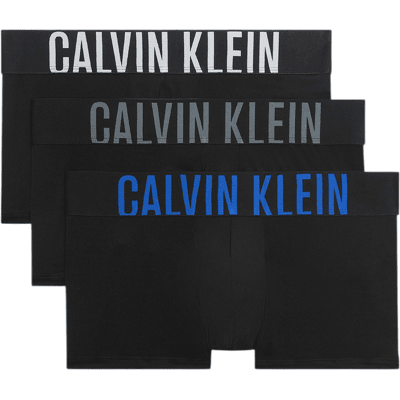 Calvin Klein - Low Rise x3 - Mens Underwear - Black Black XL Calvin Klein - Low Rise x3 - Mens Underwear - Black Black XL