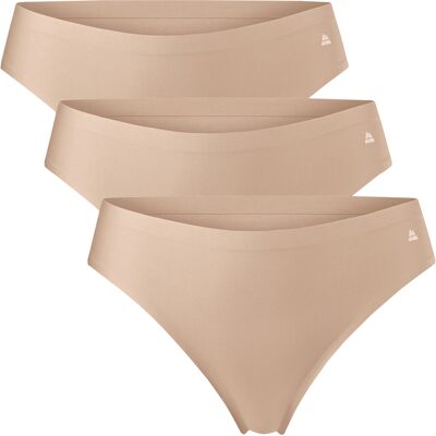Danish Endurance - Invisible Thong 3-Pack - Womens Underwear - Pink M Danish Endurance - Invisible Thong 3-Pack - Womens Underwear - Pink M