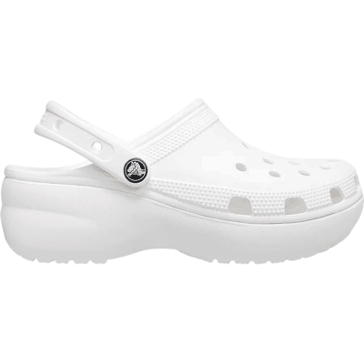 Crocs - Classic Platform Clog - Womens Sandals - White EUR 38-39 Crocs - Classic Platform Clog - Womens Sandals - White EUR 38-39