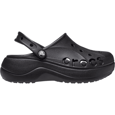 Crocs - Baya Platform Clog - Womens Sandals - Black EUR 36-37 Crocs - Baya Platform Clog - Womens Sandals - Black EUR 36-37