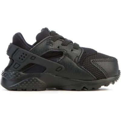 Nike - Huarache Run - Kids Shoes - Black EUR 21 Nike - Huarache Run - Kids Shoes - Black EUR 21