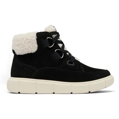 Sorel - Sorel Explorer™ III NW Lace WP - Womens Casual Shoes - Black Green L Sorel - Sorel Explorer™ III NW Lace WP - Womens Casual Shoes - Black Green L