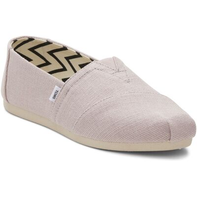 TOMS - Alpargata Classic DI Slip-On Espadrilles - Womens - Pink UK 6 TOMS - Alpargata Classic DI Slip-On Espadrilles - Womens - Pink UK 6