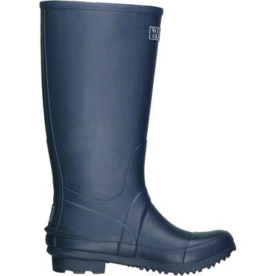 Wilde & King - Netherfield - Womens Wellington Boots - Blue Black UK 11 Wilde & King - Netherfield - Womens Wellington Boots - Blue Black UK 11