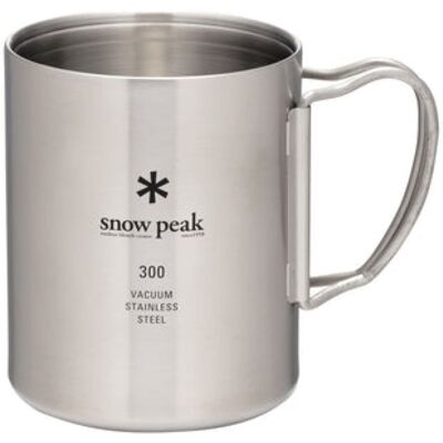 Snow Peak Stainless Vacuum Double Wall 300ml Mug Silver - Mug Snow Peak Stainless Vacuum Double Wall 300ml Mug Silver - Mug