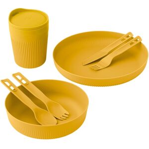 Sea to Summit - Passage 7 - Piece Dinnerware Set - Yellow Blue One Size Sea to Summit - Passage 7 - Piece Dinnerware Set - Yellow Blue One Size