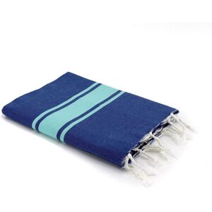 Febronie - St Tropez - Fouta Towel - Blue Blue S Febronie - St Tropez - Fouta Towel - Blue Blue S