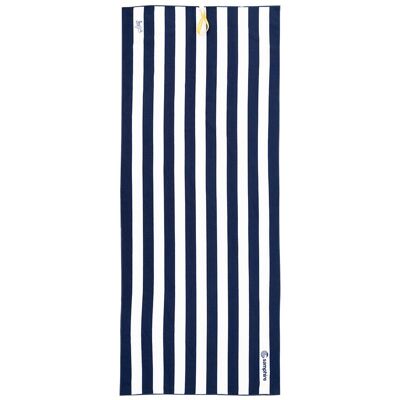 Samphire - STRIPES - Stripes Quick Dry Beach Towel - Blue Blue L Samphire - STRIPES - Stripes Quick Dry Beach Towel - Blue Blue L