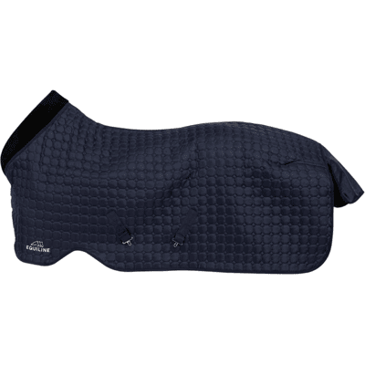 Equiline - Adonis Standard Neck 0G - Stable Rug - Blue White XS Equiline - Adonis Standard Neck 0G - Stable Rug - Blue White XS