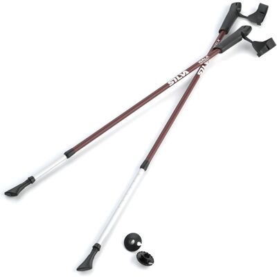 Silva Walking Poles - Adjustable Aluminum Trekking Sticks Silva Walking Poles - Adjustable Aluminum Trekking Sticks