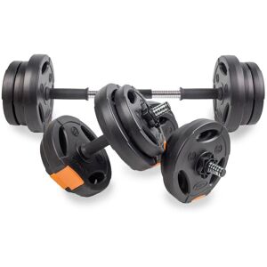 Phoenix Fitness - RY936 - 15kg Complete Weight Set - Black Multi XL Phoenix Fitness - RY936 - 15kg Complete Weight Set - Black Multi XL