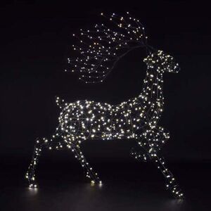 Noma 1.4M Grey Flexi Woburn Stag with Branch Antlers Noma 1.4M Grey Flexi Woburn Stag with Branch Antlers