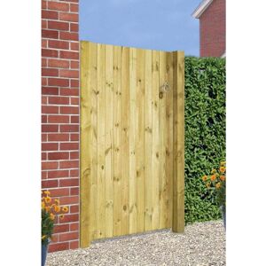 Burbage Carlton Square Top Wooden Gate Width: 750mm, Fixing Kit Option Burbage Carlton Square Top Wooden Gate Width: 750mm, Fixing Kit Option