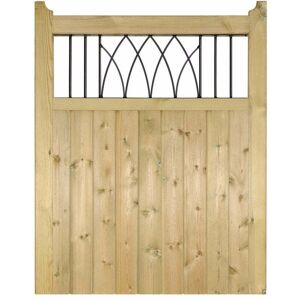 Burbage Windsor Low Single Gate Width: 750mm, Fixing Kit Option: No Fi Burbage Windsor Low Single Gate Width: 750mm, Fixing Kit Option: No Fi