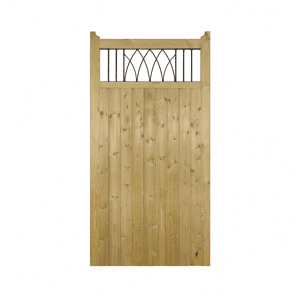 Burbage Windsor Tall Single Gate Width: 900mm, Fixing Kit Option: No F Burbage Windsor Tall Single Gate Width: 900mm, Fixing Kit Option: No F