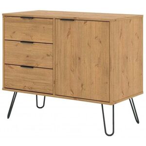 Core Augusta Small Sideboard with 1 Door & 3 Drawers Core Augusta Small Sideboard with 1 Door & 3 Drawers