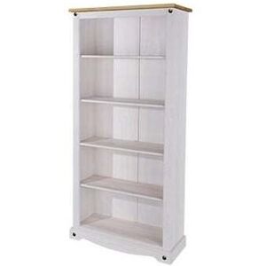 Core Corona White Tall Bookcase Core Corona White Tall Bookcase
