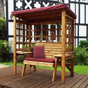 Charles Taylor Wentworth 2 Seat Arbour Cushion/Parasol Colour: Burgund Charles Taylor Wentworth 2 Seat Arbour Cushion/Parasol Colour: Burgund