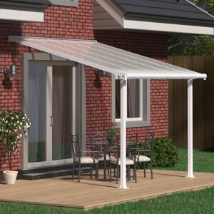 Palram-Canopia Olympia Patio Cover 3m White Size: L 3m x W 3.05m, Asse Palram-Canopia Olympia Patio Cover 3m White Size: L 3m x W 3.05m, Asse
