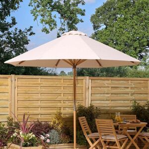 Rowlinson Ashdown Wooden Parasol - 2.5m Rowlinson Ashdown Wooden Parasol - 2.5m