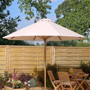 Rowlinson Ashdown Wooden Parasol - 2m Rowlinson Ashdown Wooden Parasol - 2m