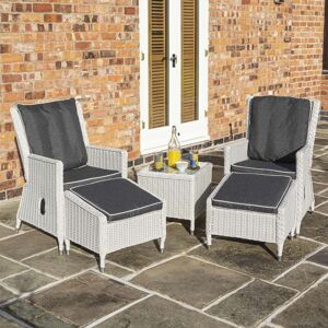 Rowlinson Prestbury Lounger Set - Putty Grey Rowlinson Prestbury Lounger Set - Putty Grey