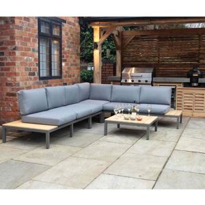 Royalcraft Aspen 6 Seat Corner Modular Set - Garden Furniture Royalcraft Aspen 6 Seat Corner Modular Set - Garden Furniture