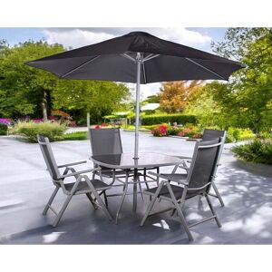 Royalcraft Rio 4 Seat Dining Set With Reclining Chairs Royalcraft Rio 4 Seat Dining Set With Reclining Chairs