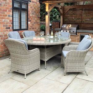 Royalcraft Wentworth Imperial 6 Seater Oval Dining Set Royalcraft Wentworth Imperial 6 Seater Oval Dining Set