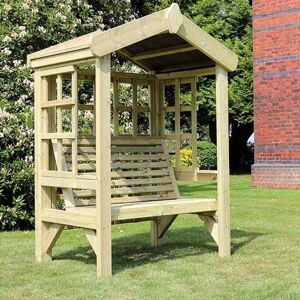 Churnet Valley Timber Cottage Arbour Trellis 2 Seat - Garden Furniture Churnet Valley Timber Cottage Arbour Trellis 2 Seat - Garden Furniture