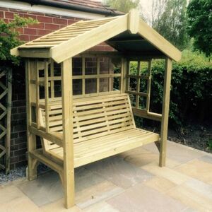 Churnet Valley Cottage 3 Seater Trellis Arbour Churnet Valley Cottage 3 Seater Trellis Arbour