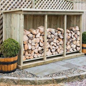 Garden Village Billington Triple Log Store Garden Village Billington Triple Log Store