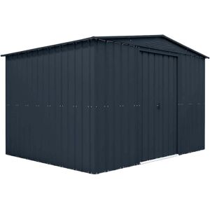 Globel Lotus Metal Apex Shed 10X8 Colour: Grey Globel Lotus Metal Apex Shed 10X8 Colour: Grey