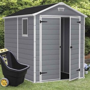 Keter Manor Grey Shed 6X8 Keter Manor Grey Shed 6X8
