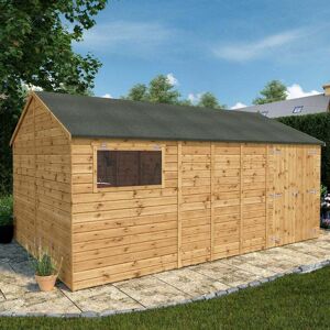 Mercia 16x10 Premium Shiplap Reverse Apex Workshop - Workshop Mercia 16x10 Premium Shiplap Reverse Apex Workshop - Workshop