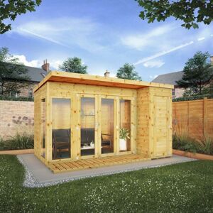Mercia Model 2146x3806x2510mm Garden Room with Side Shed Mercia Model 2146x3806x2510mm Garden Room with Side Shed