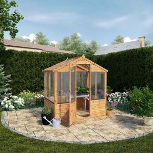 Mercia Evesham Wooden Greenhouse 6X4 Mercia Evesham Wooden Greenhouse 6X4