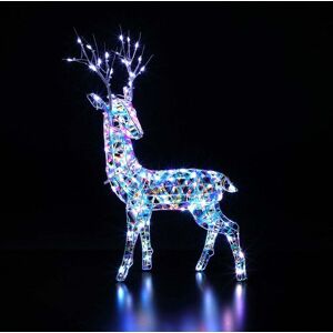 Noma 60cm Iridescent Stag With Branch Antlers Noma 60cm Iridescent Stag With Branch Antlers