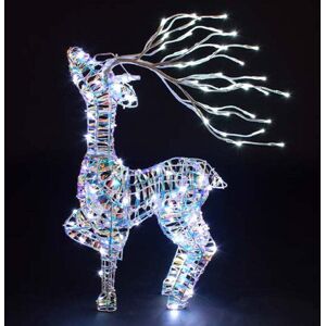 Noma 60CM Iridescent Tatton Standing Stag Branch Antlers Noma 60CM Iridescent Tatton Standing Stag Branch Antlers