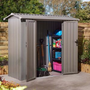 Rowlinson 8x4 Brentvale Premium Metal Apex Shed Rowlinson 8x4 Brentvale Premium Metal Apex Shed