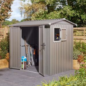 Rowlinson 8x6 Brentvale Premium Metal Apex Shed Rowlinson 8x6 Brentvale Premium Metal Apex Shed