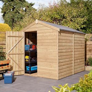 Rowlinson 8X6 Single Door Shiplap Apex Shed Rowlinson 8X6 Single Door Shiplap Apex Shed